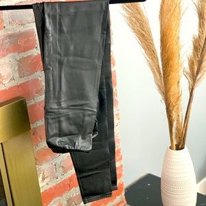 Aritzia Leather Leggings.